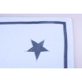 High Quality Star Design Warm Baby Use Cotton Weave Organic Baby Blanket